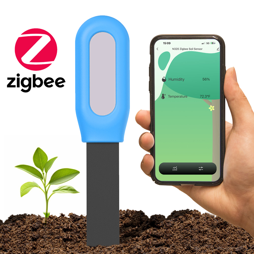 Smart Garden Sensors - 1PCS Tuya Zigbee Soil Sensor Humidity