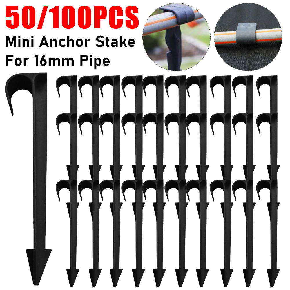 Smart Garden Mini - 50/100PCS Garden Irrigation Hose Anchor for