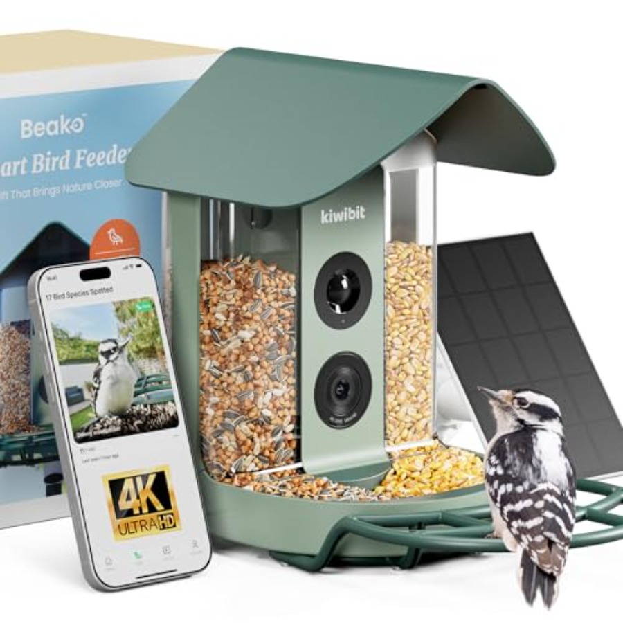 Smart Bird Feeder Camera - Smart Bird Feeder with 4K Camera