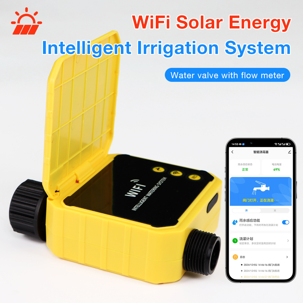 Smart Garden Outdoor - WiFi Solar Timer 1/2/4-Zone Smart Irrigation