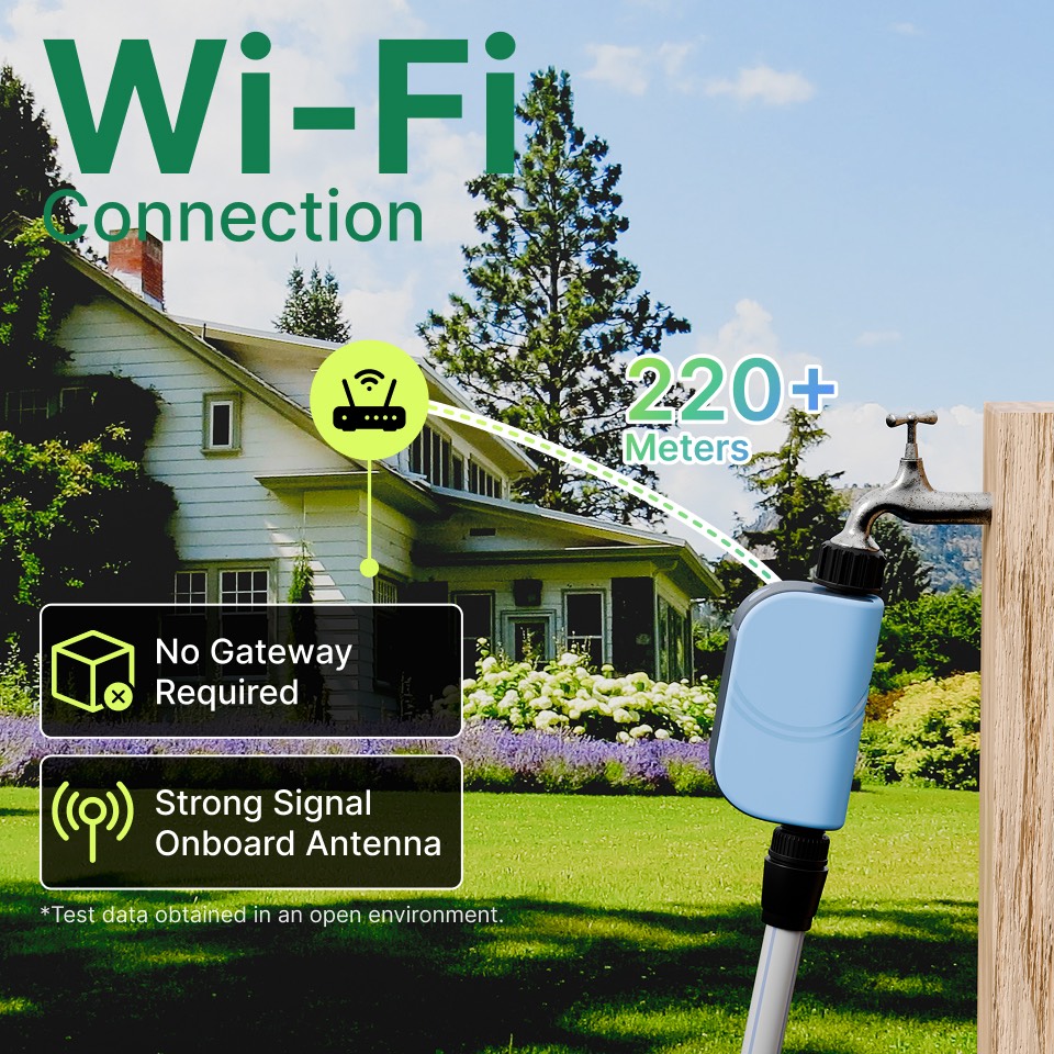 Smart Garden Tap Timer - WiFi Smart Water Timer Garden Farm