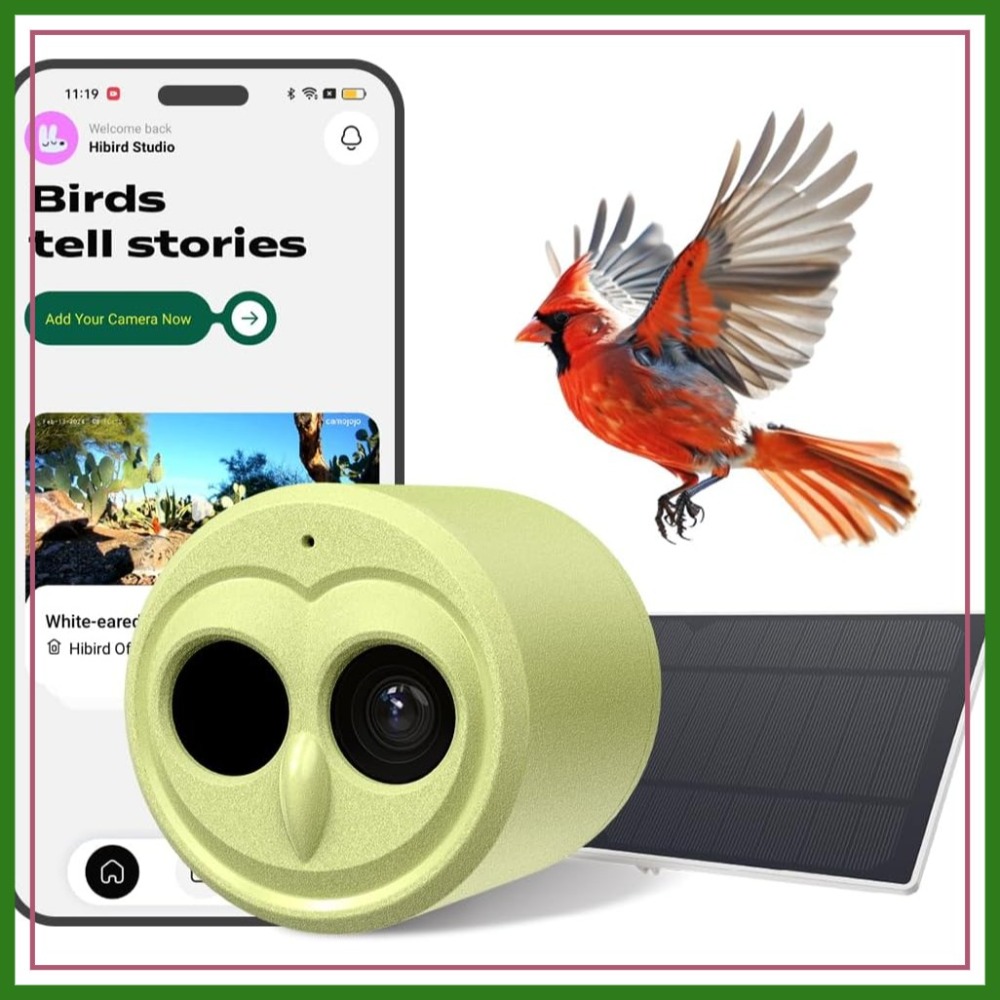 Smart Bird Feeder Camera - 4K HD Smart Bird Feeder Camera