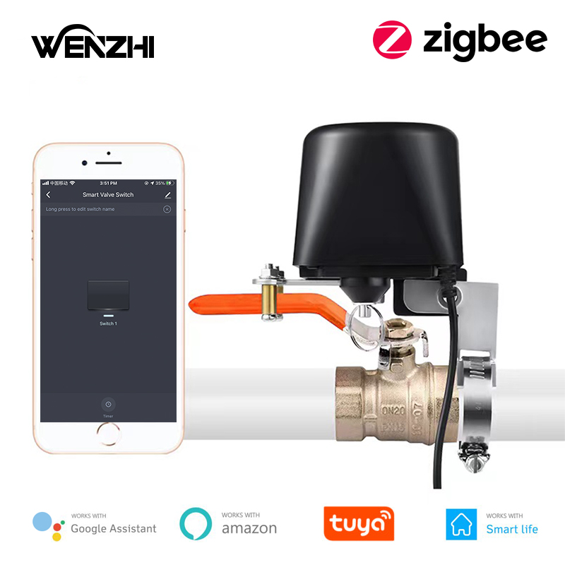 Smart Garden Watering System - ZigBee Water/Gas Valve Remote Control System
