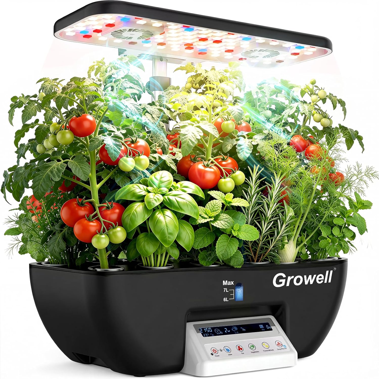 Smart Pod Garden - 17 Pods Hydroponics Growing System with