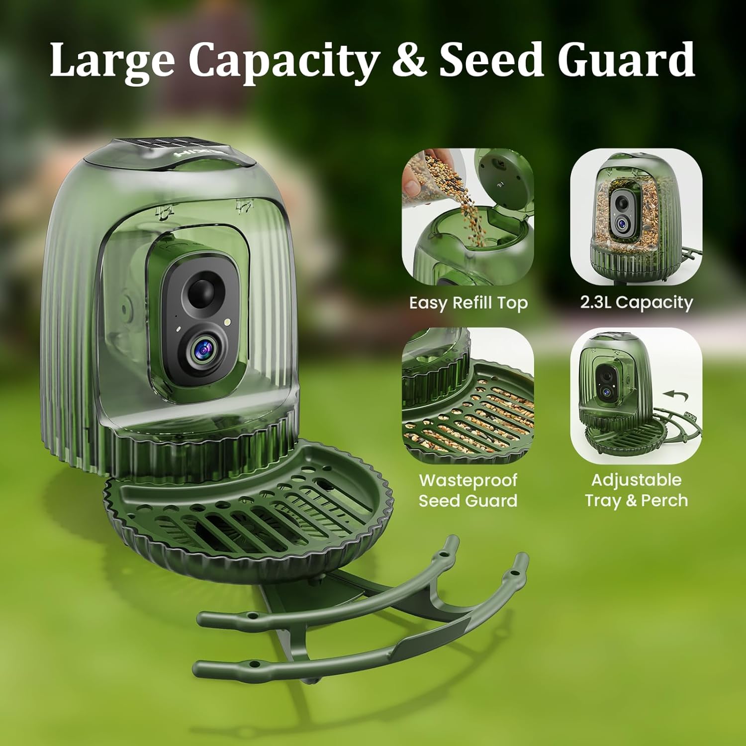 Smart Bird Feeder 4MP Camera A - Smart Bird Feeder Camera avaliação e preço
