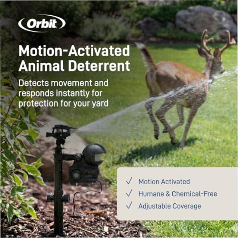Motion-Activated Yard Sprinkle - Smart Garden Outdoor avaliação e preço