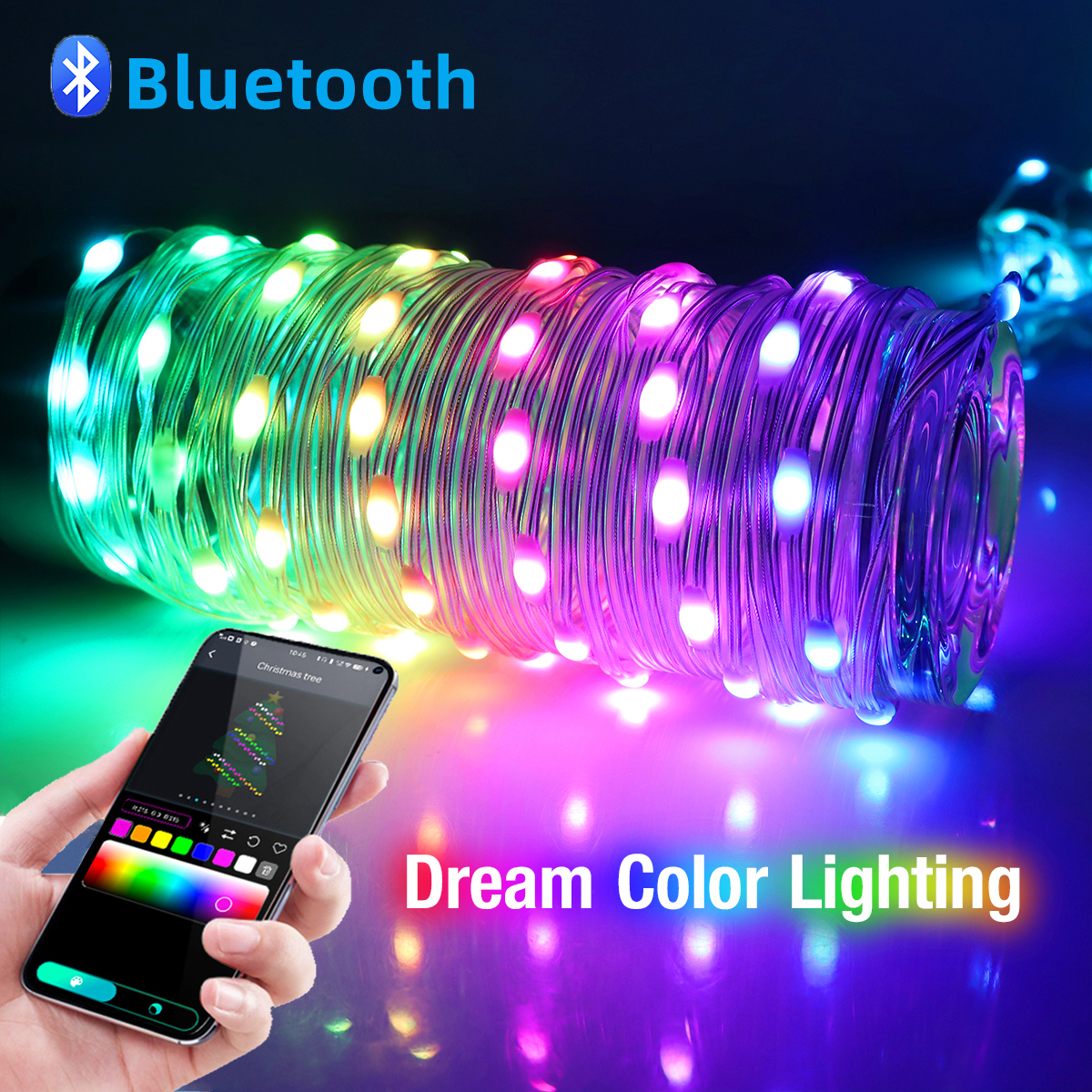 5m 10m 20m Smart String Light  - Smart Garden Festoon Lights avaliação e preço