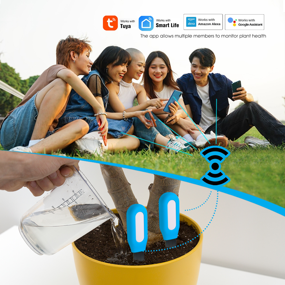 Smart Zigbee Soil Sensor for H - Smart Garden Sensors avaliação e preço