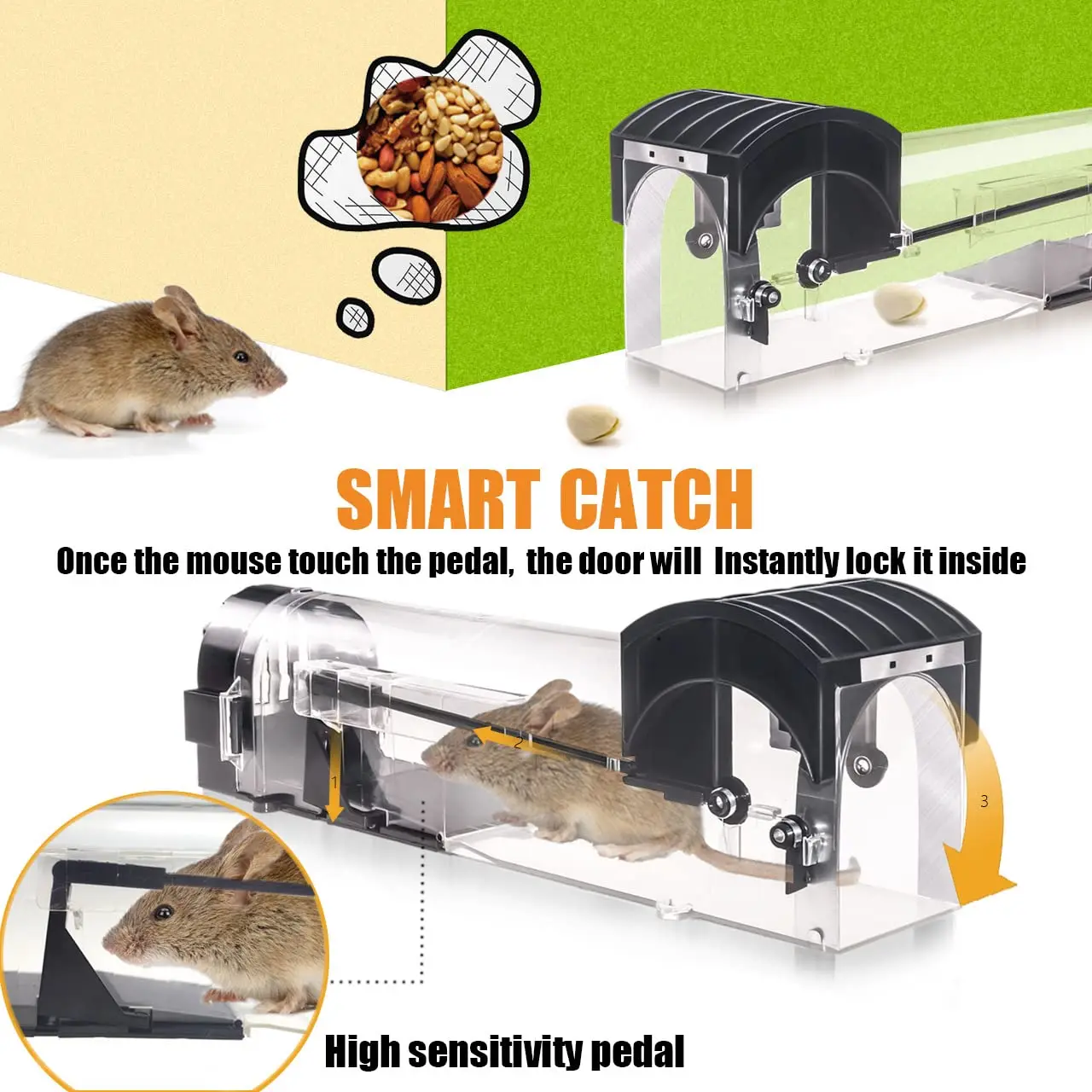 Safe Firm Humane Reusable Plas - Smart Garden Outdoor avaliação e preço