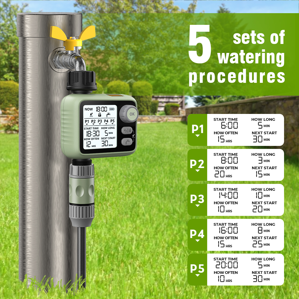 Automatic Digtial Irrigation S - Smart Garden Tap Timer avaliação e preço