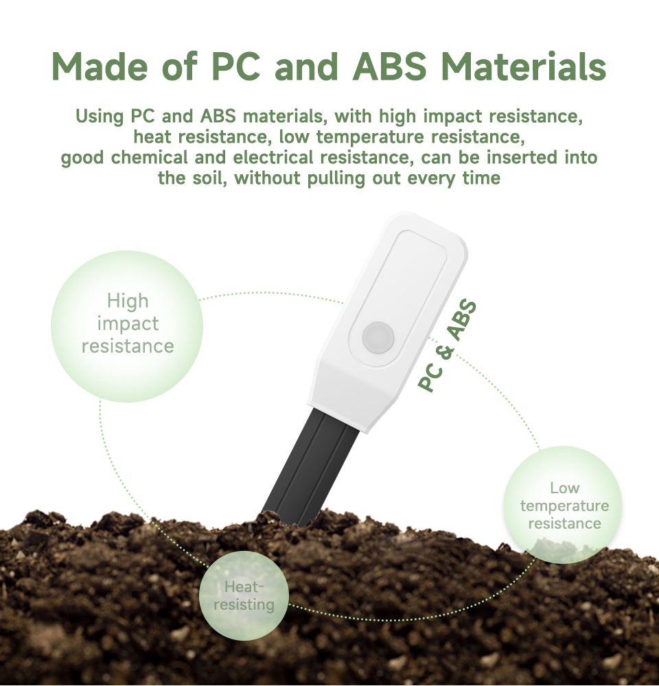 Smart Soil Tester Sensor, Zigb - Smart Garden Sensors avaliação e preço