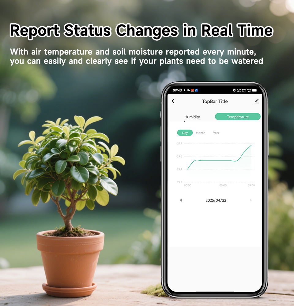 Smart Soil Tester Sensor, Zigb - Smart Garden Sensors avaliação e preço