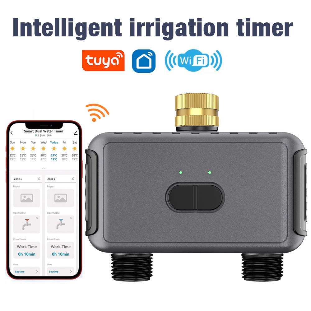 Wifi Automatic Water Timer Dua - Smart Garden Outdoor avaliação e preço