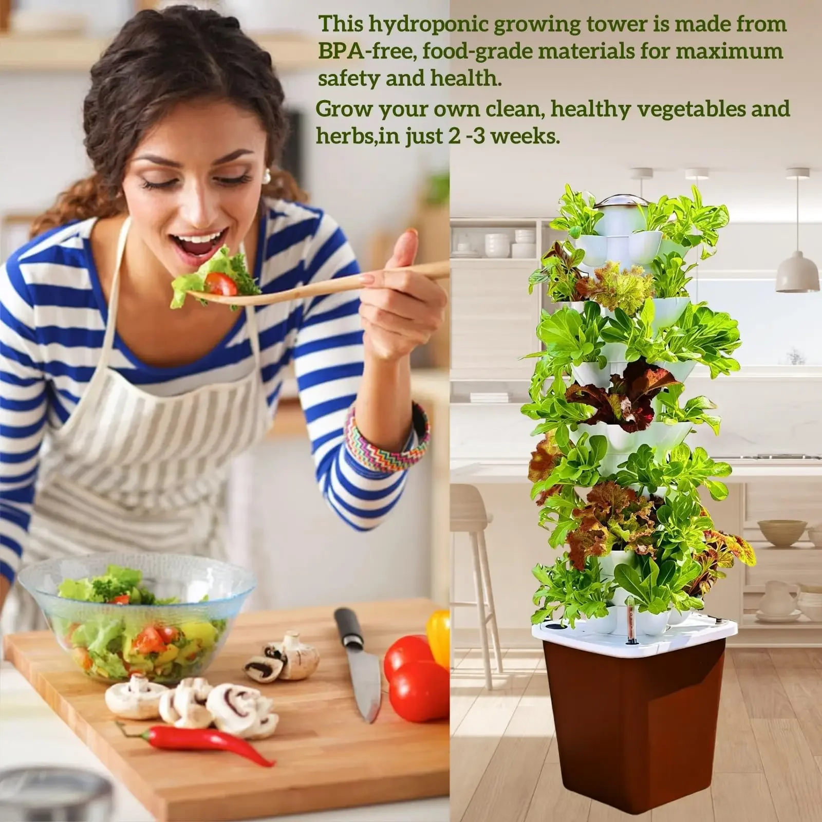 Smart Vertical Hydroponic Gard - Smart Pod Garden avaliação e preço