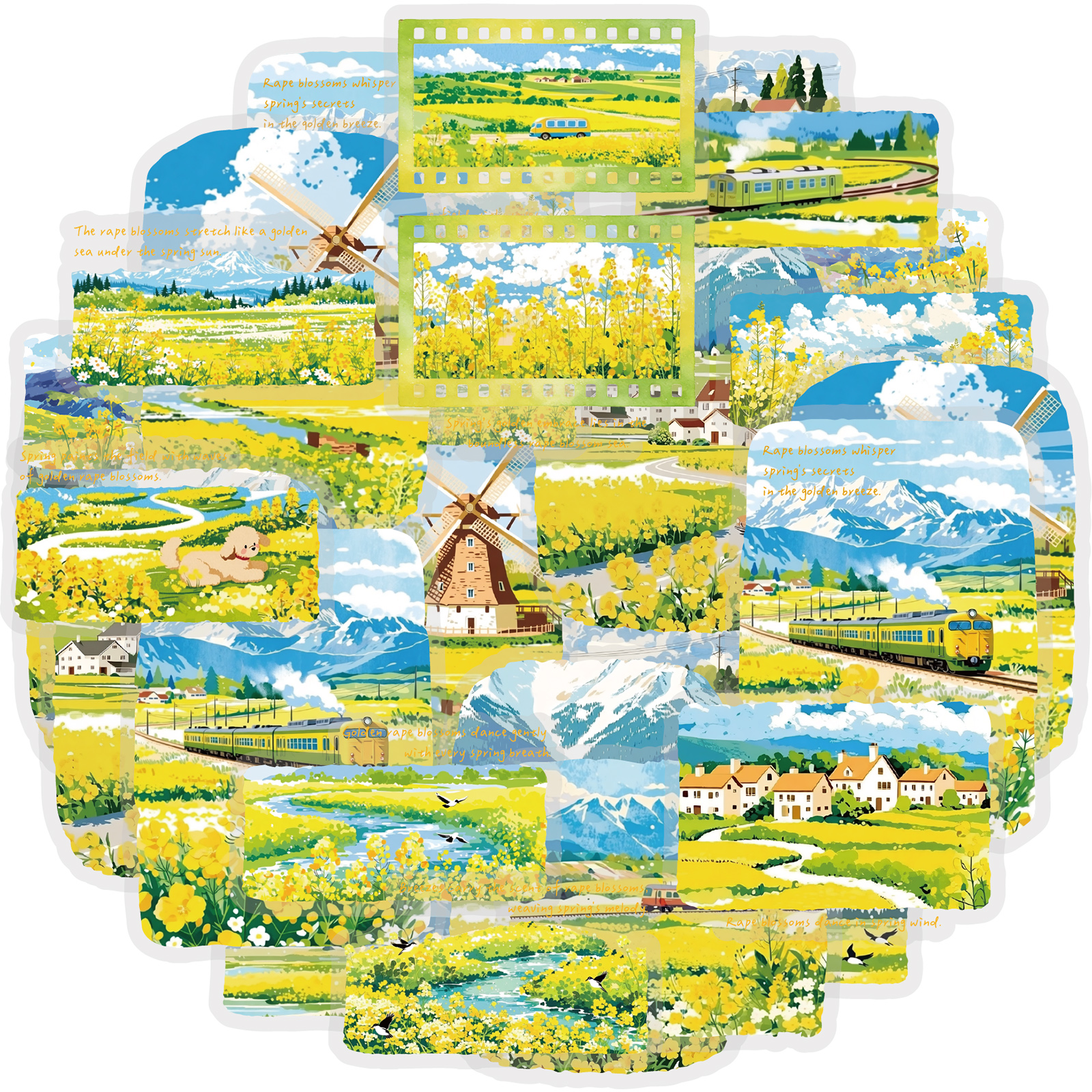 Etori Life 30Pcs Spring Rapese - Garden Journal Planner avaliação e preço