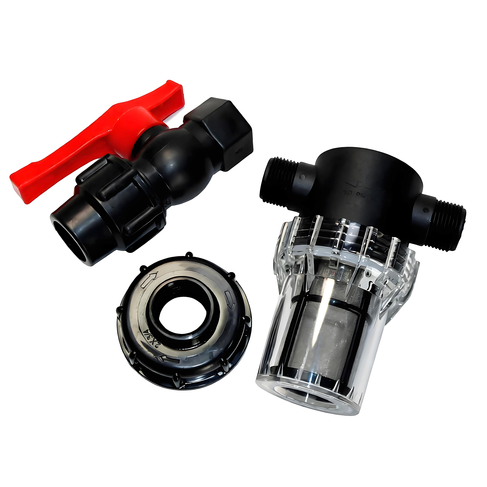 3Pcs Kit IBC water tank filter - Smart Garden Watering System avaliação e preço