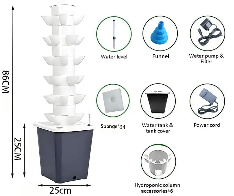 Vertical Hydroponic Garden Sys - Smart Pod Garden avaliação e preço