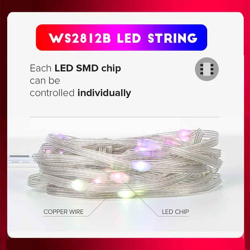Led Fairy Light Strip Christma - Smart Garden Festoon Lights avaliação e preço