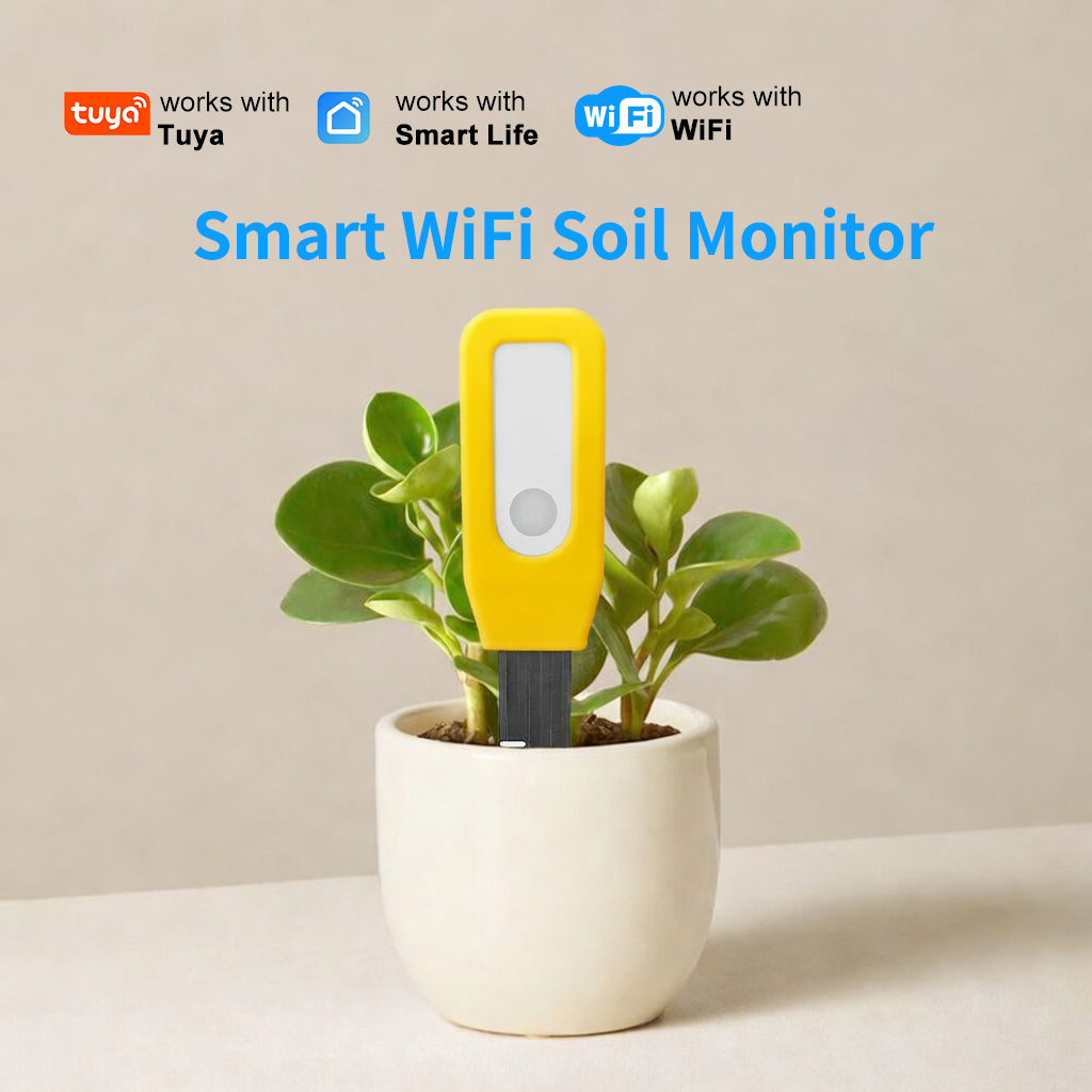 WiFi Soil Monitor Tuya Smart T - Smart Garden Sensors avaliação e preço
