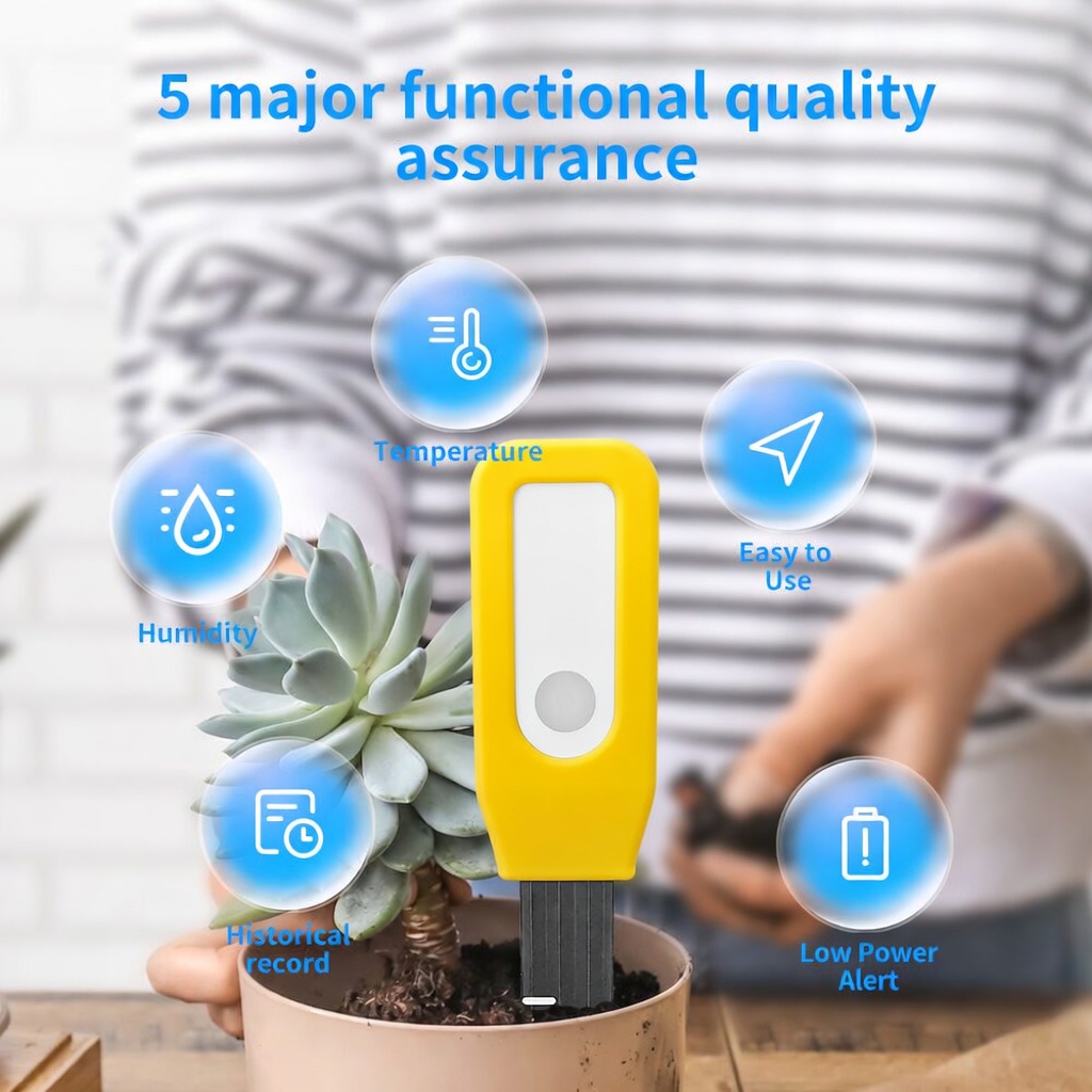 WiFi Soil Monitor Tuya Smart T - Smart Garden Sensors avaliação e preço