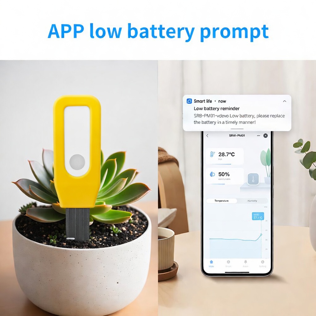WiFi Soil Monitor Tuya Smart T - Smart Garden Sensors avaliação e preço