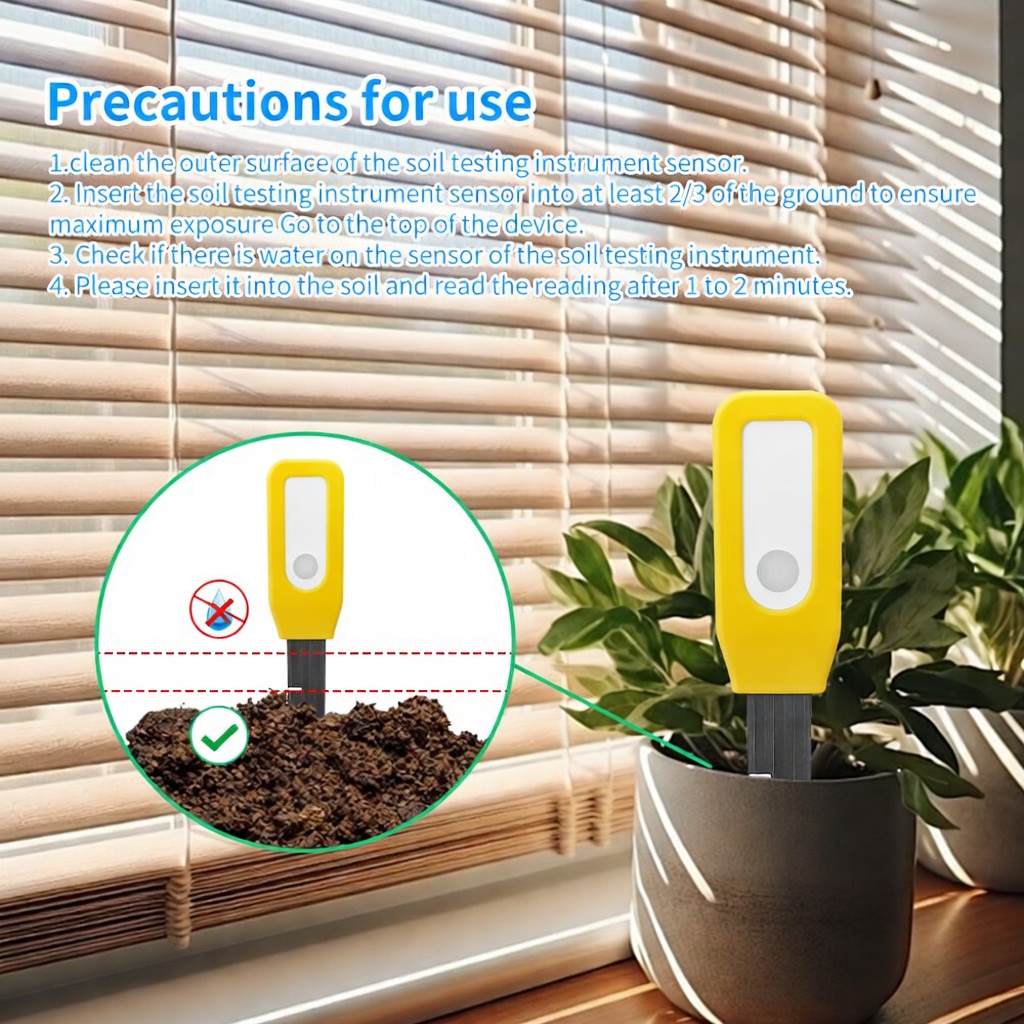 WiFi Soil Monitor Tuya Smart T - Smart Garden Sensors avaliação e preço