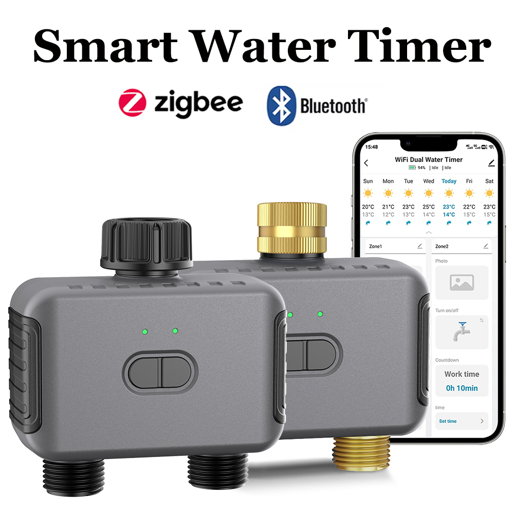 Tuya Smart Water Timer Zigbee/ - Smart Garden Outdoor avaliação e preço