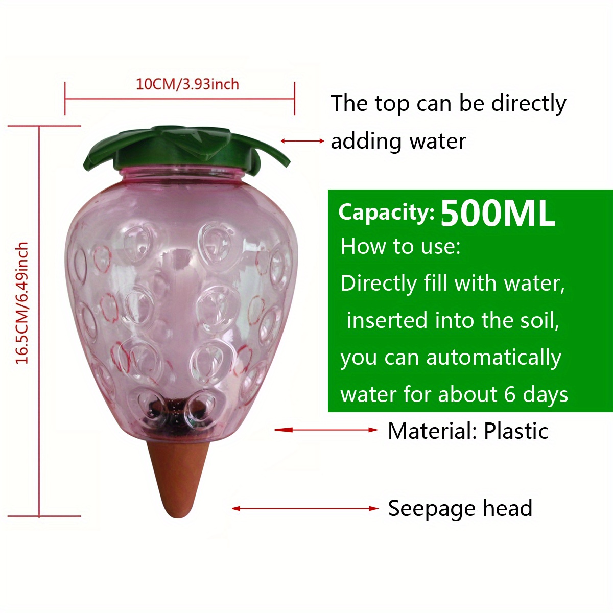 2 Pcs Automatic Watering Tool  - Smart Garden Outdoor avaliação e preço