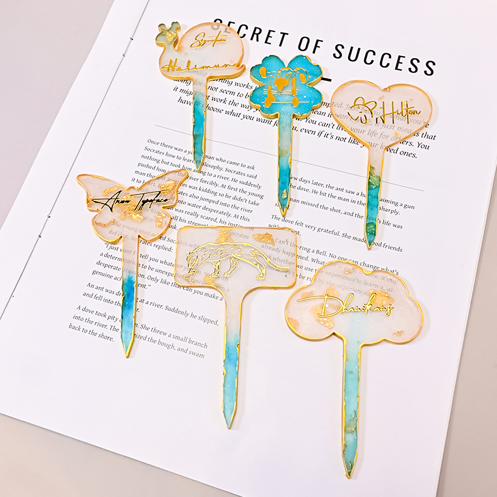 S0253 6 Styles T Shape Bookmar - Garden Journal Planner avaliação e preço