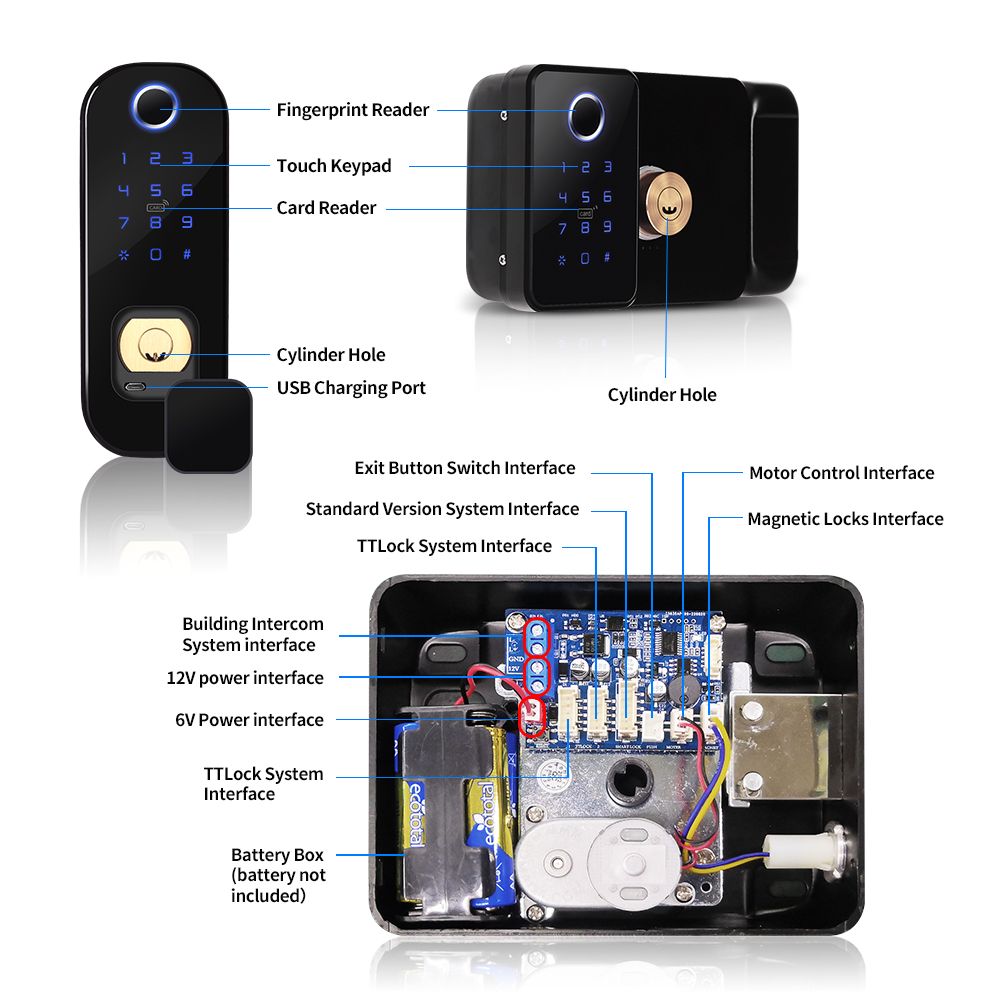 TTLOCK APP Outdoor Smart Lock  - Smart Garden Outdoor avaliação e preço