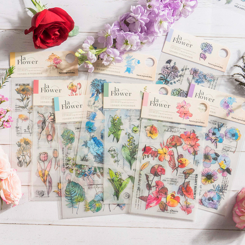 30pcs Kawaii Stationery Sticke - Garden Journal Planner avaliação e preço