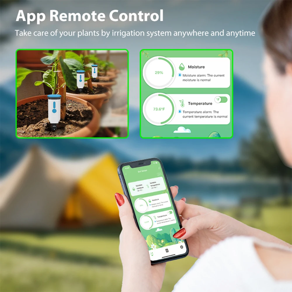 Haozee Tuya Smart WiFi Soil Mo - Smart Garden Sensors avaliação e preço