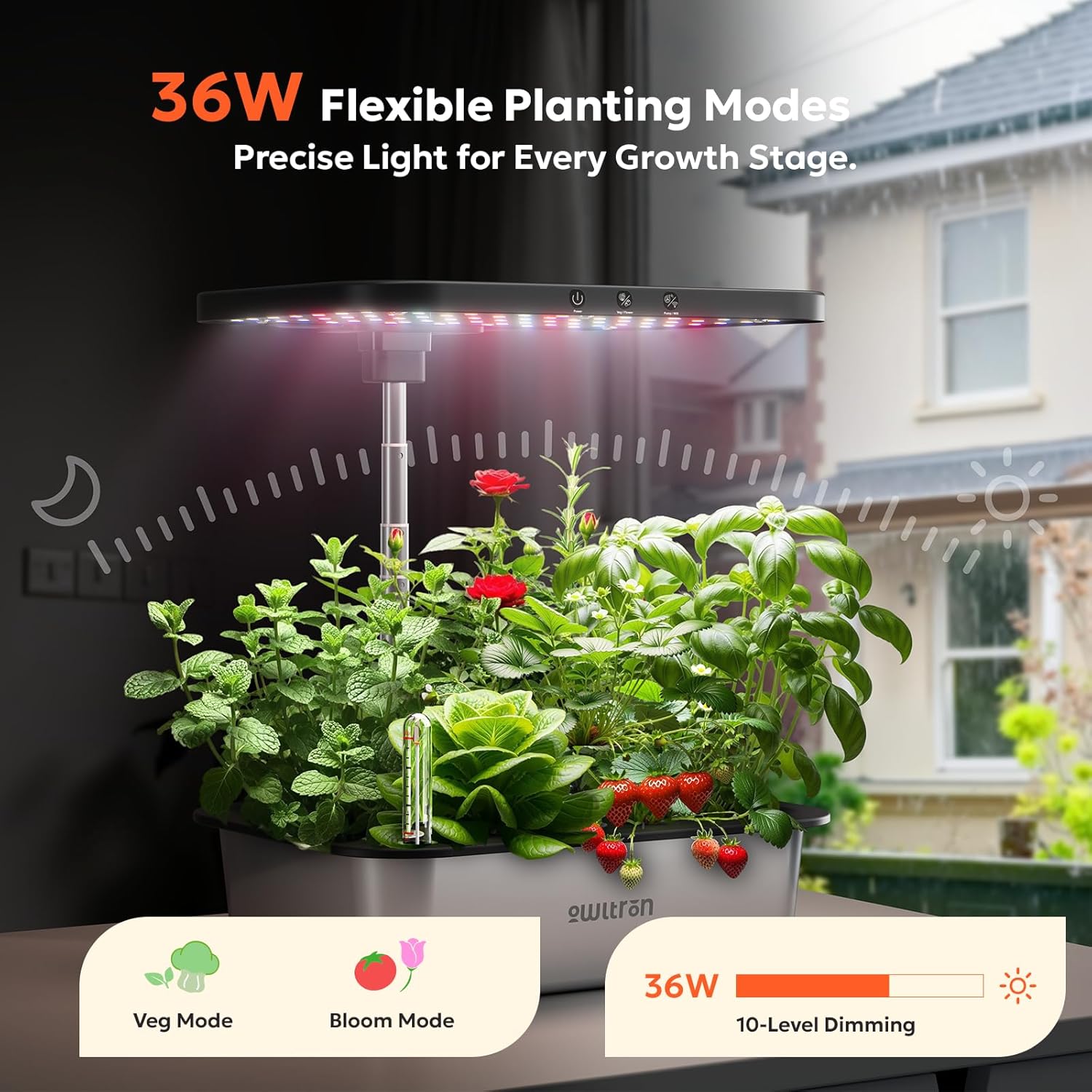 15-Pod Smart Hydroponics Growi - Smart Pod Garden avaliação e preço