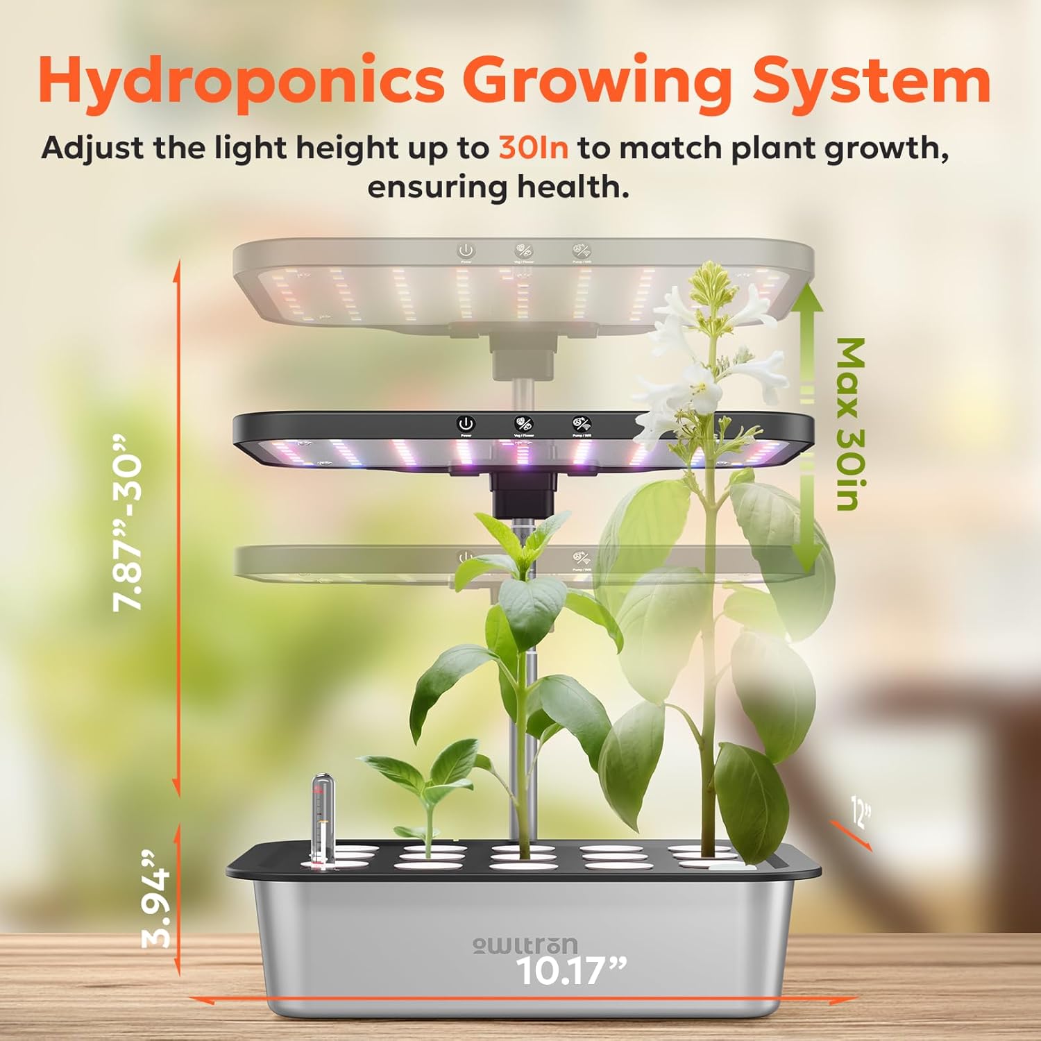 15-Pod Smart Hydroponics Growi - Smart Pod Garden avaliação e preço