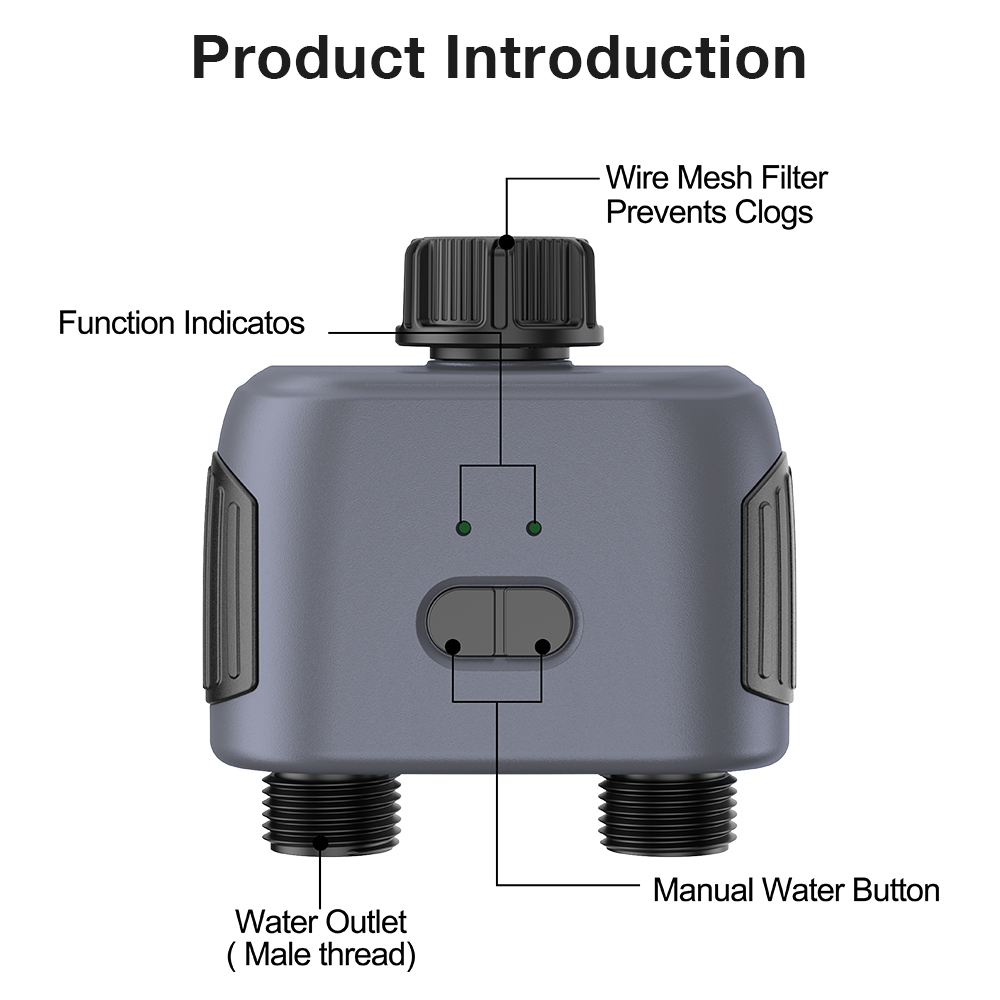 Tuya Zigbee/Bluetooth Water Ti - Smart Garden Tap Timer avaliação e preço