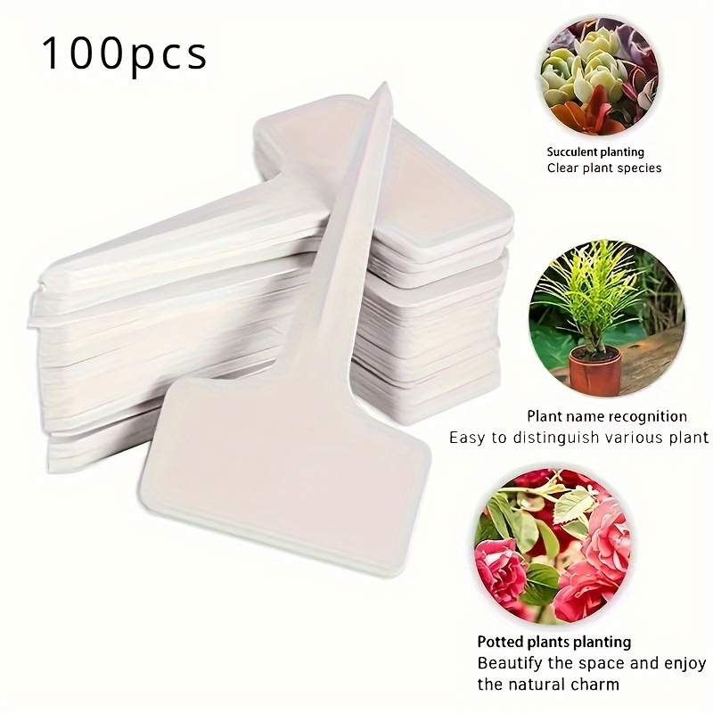 20/120pcs Durable T-Shaped Pla - Garden Journal Planner avaliação e preço