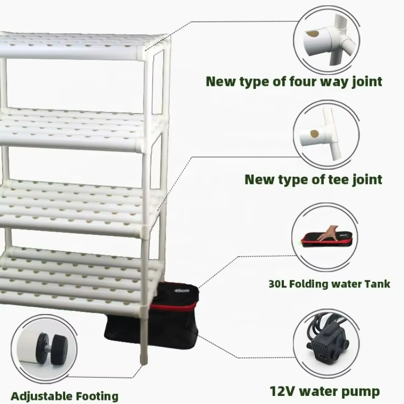 Vertical Hydroponics Growing K - Aquaponics Home Kit avaliação e preço