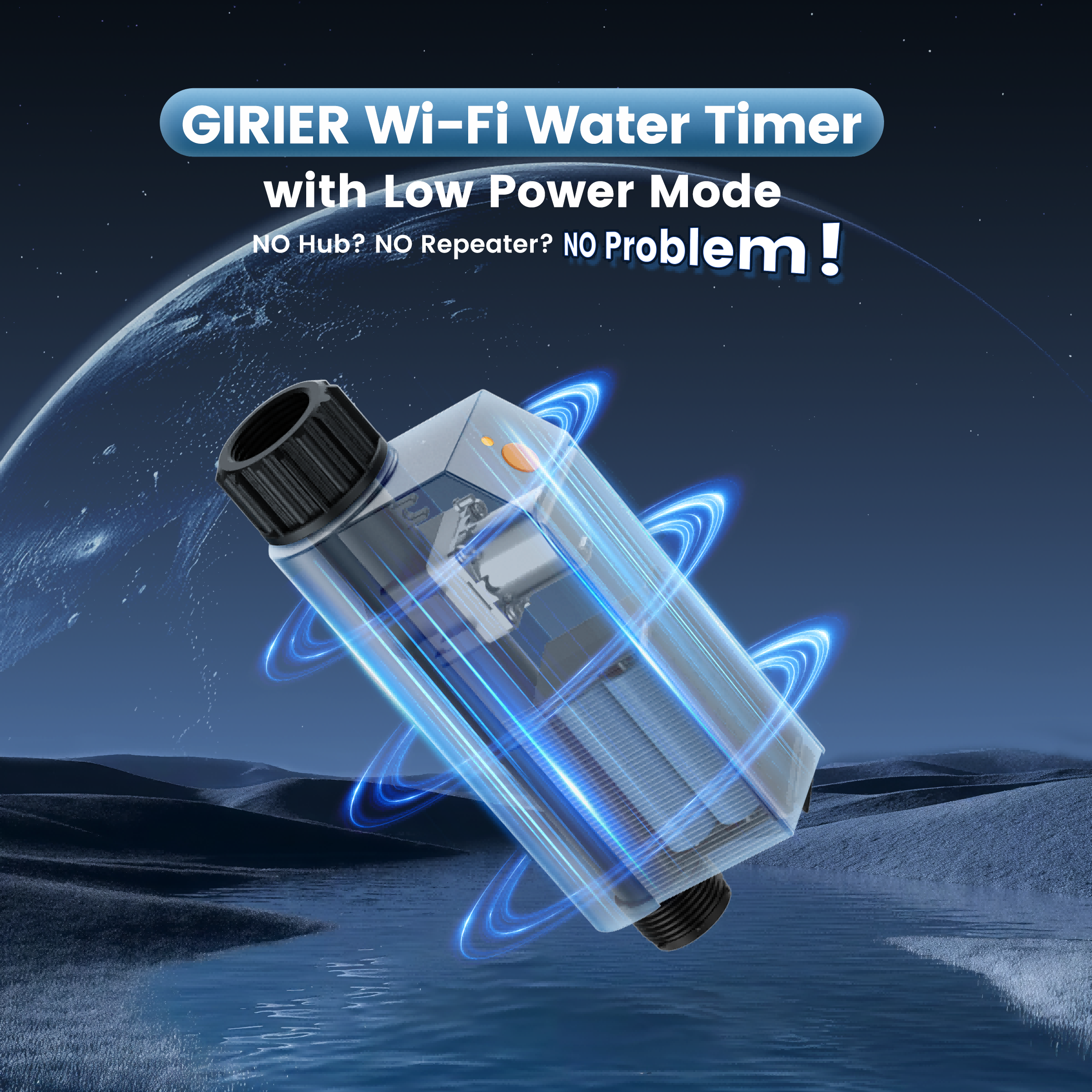 GIRIER Tuya Smart Water Timer  - Smart Garden Tap Timer avaliação e preço
