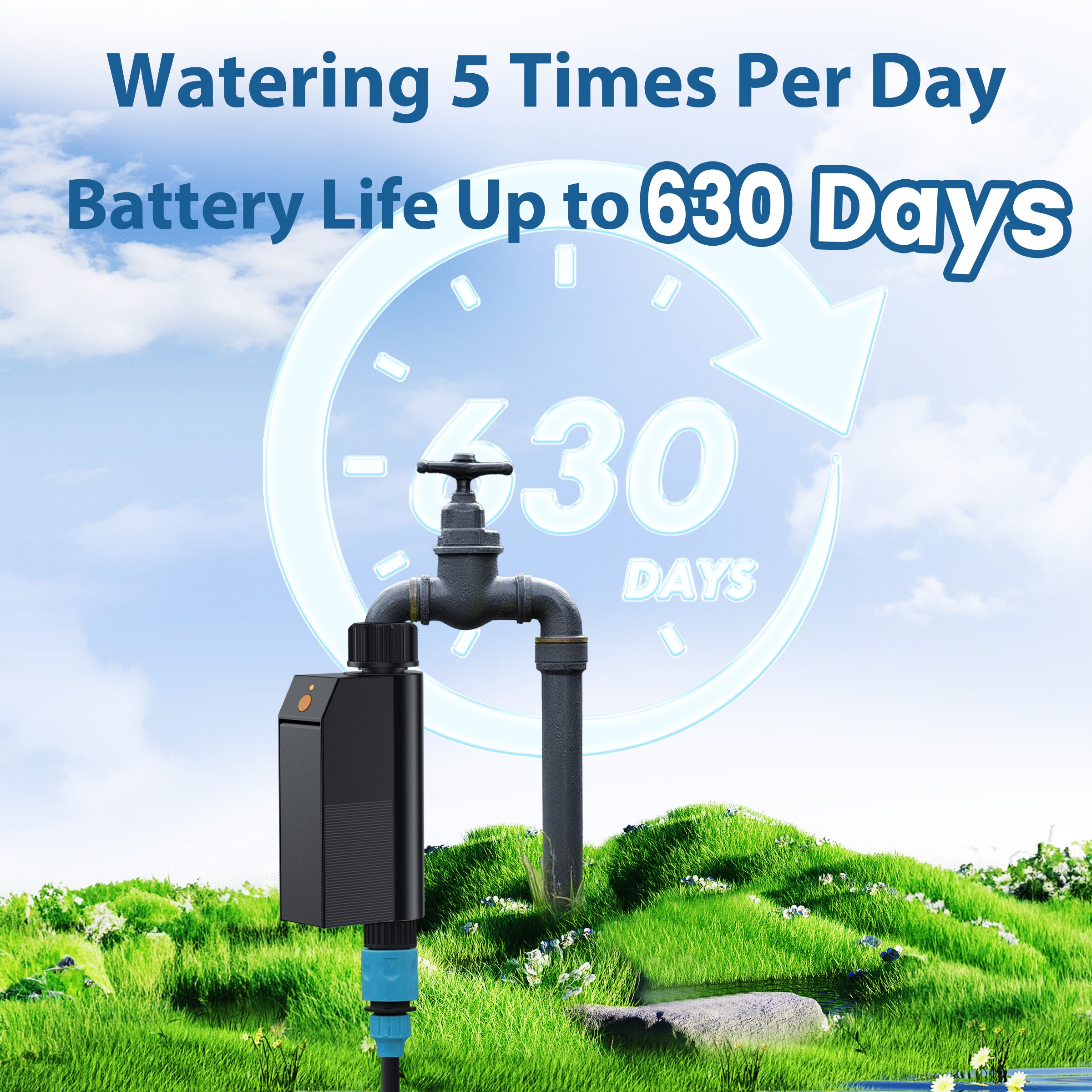 GIRIER Tuya Smart Water Timer  - Smart Garden Tap Timer avaliação e preço