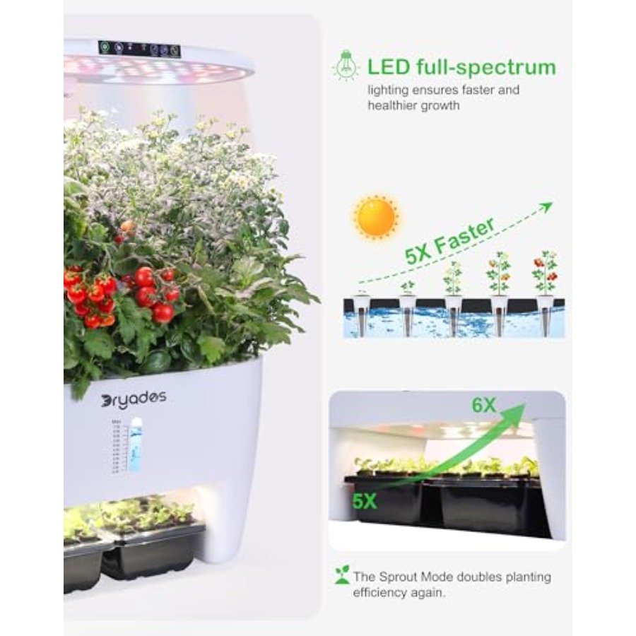 Hydroponic Growing System Kit  - Smart Pod Garden avaliação e preço
