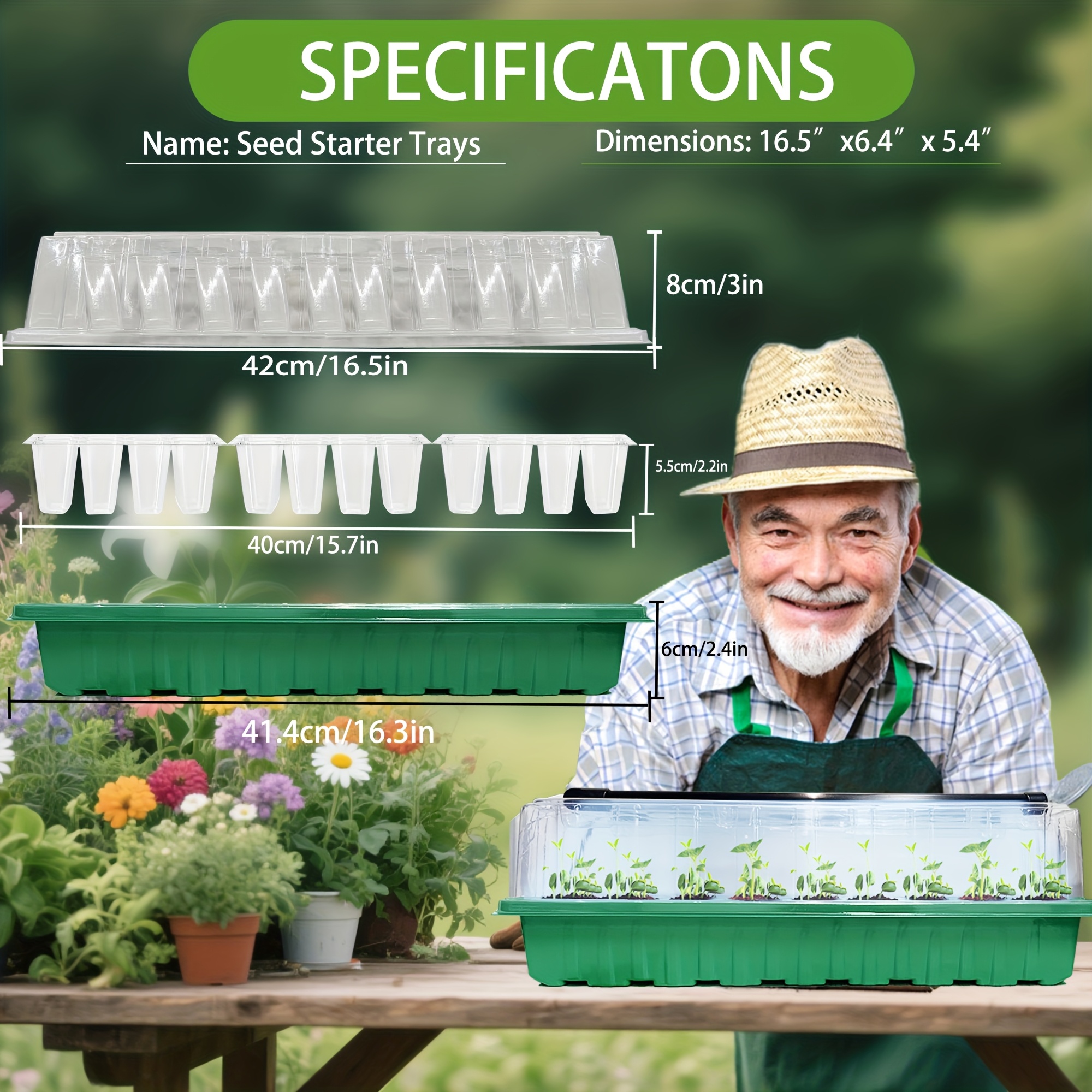 High Dome Seedling Propagation - Smart Garden In Home avaliação e preço