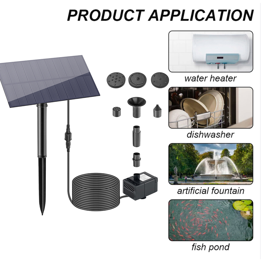 5W 5V Water Fountain Garden De - Smart Garden Outdoor avaliação e preço
