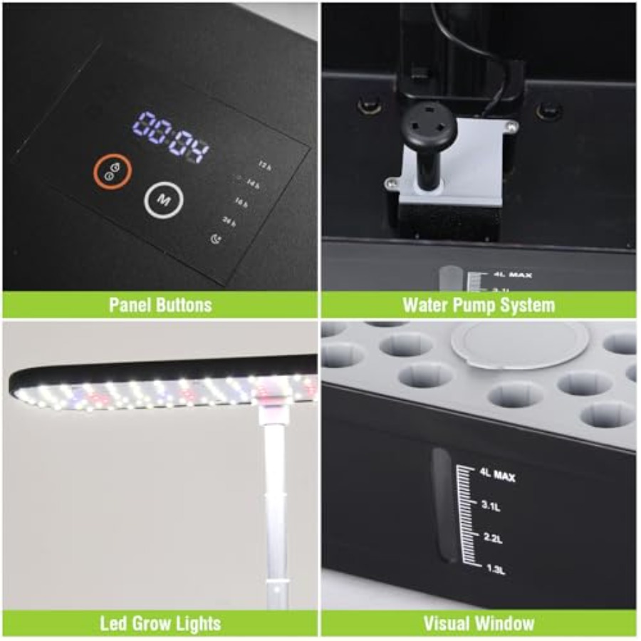 52 Pods Hydroponics Growing Sy - Smart Pod Garden avaliação e preço