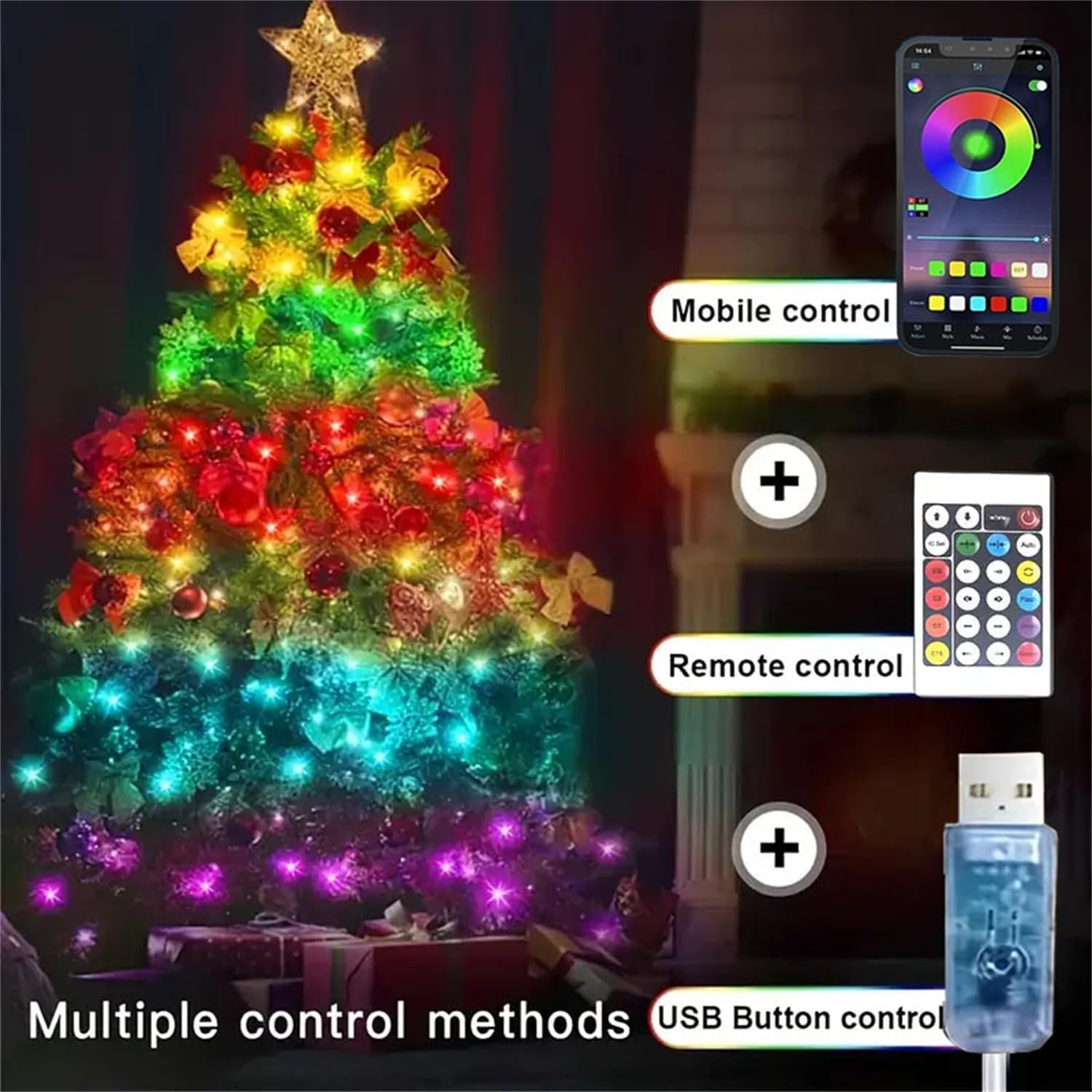Led Fairy Light Strip Christma - Smart Garden Festoon Lights avaliação e preço