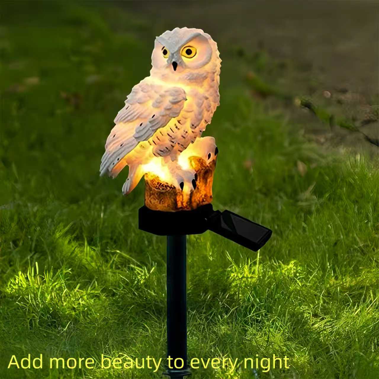 Solar Owl Garden Stake Light O - Smart Garden In Home avaliação e preço