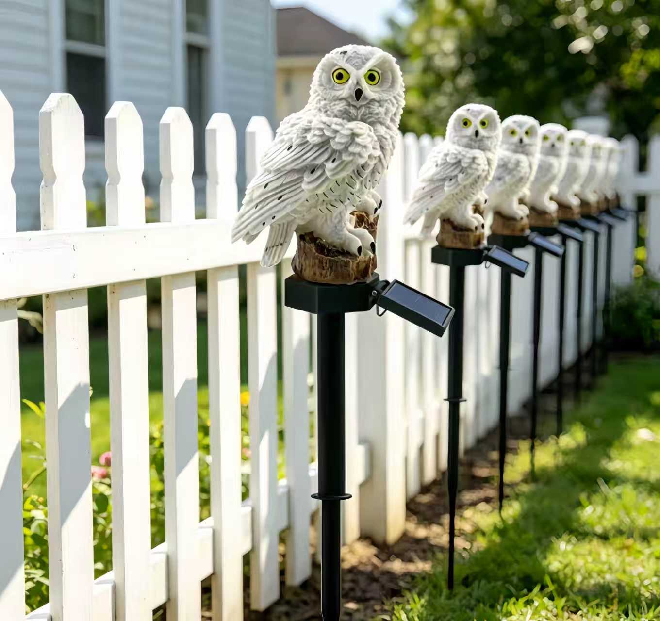 Solar Owl Garden Stake Light O - Smart Garden In Home avaliação e preço