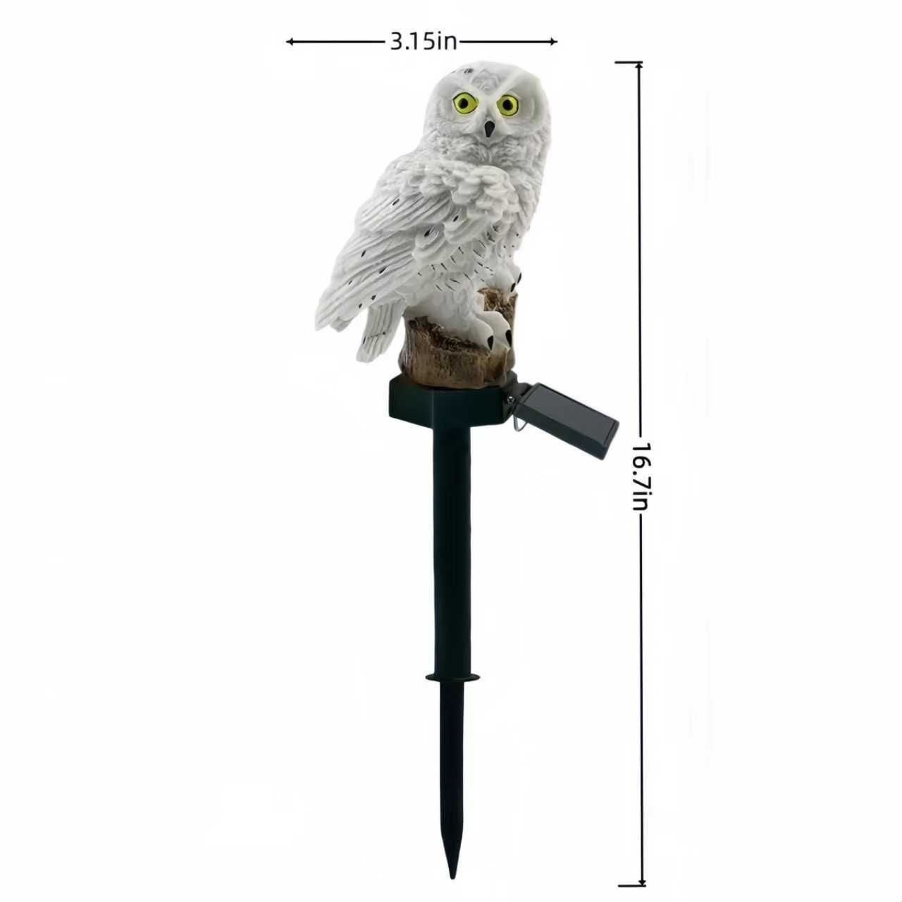 Solar Owl Garden Stake Light O - Smart Garden In Home avaliação e preço