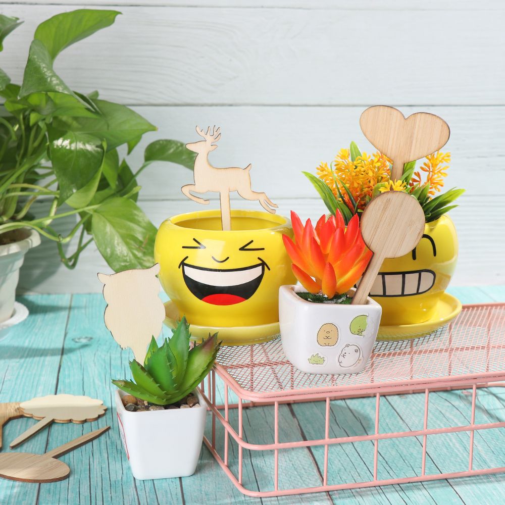 10PCS Eco-Friendly Bonsai Orna - Garden Journal Planner avaliação e preço