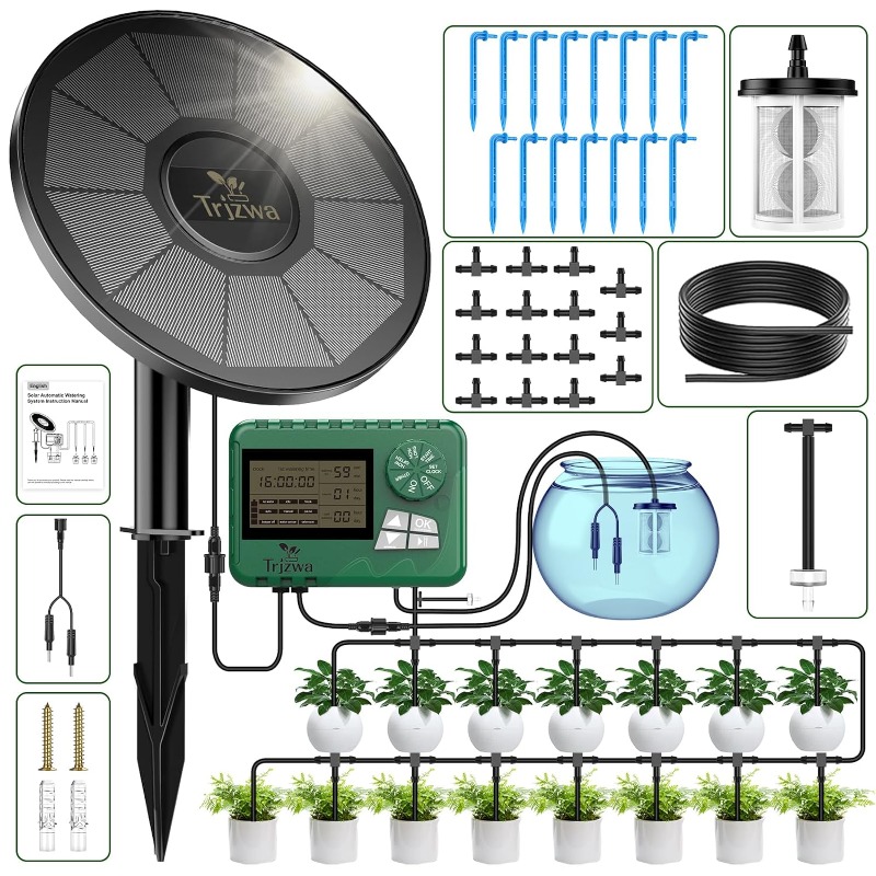 Solar Irrigation Equipment Gre - Smart Garden Watering System avaliação e preço
