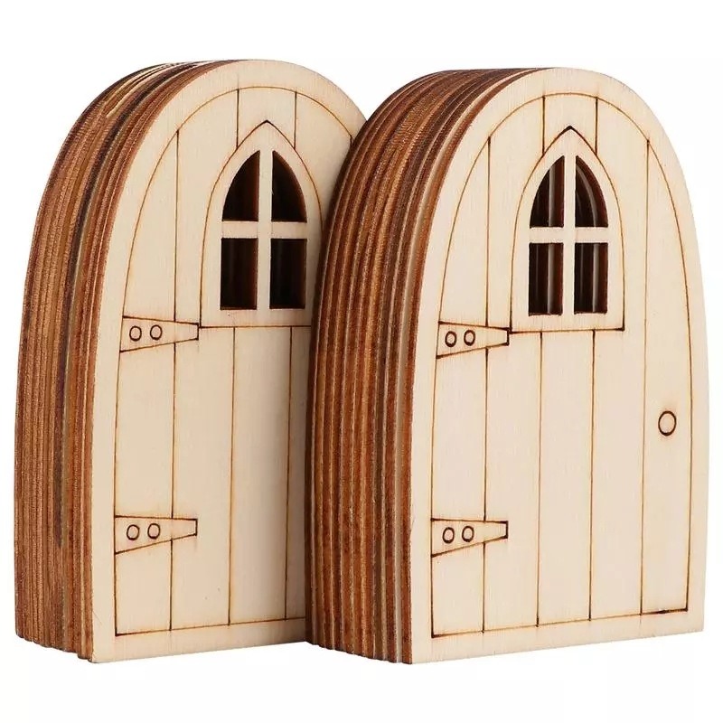 10pcs Fairy Door Miniature Woo - Smart Garden Mini avaliação e preço
